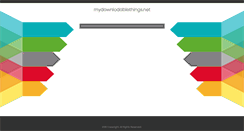 Desktop Screenshot of mydownlodablethings.net